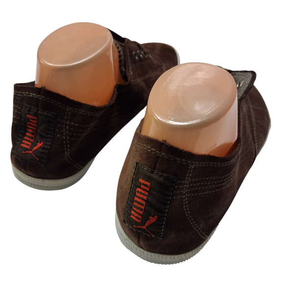 Puma Tekkies Hunger Brown Suede Casual Sneakers Mens Size 12 Shoes Vintage New main image 6